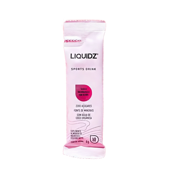 Isotônico LIQUIDZ Morango – Pó Sachê 6g – UNITÁRIO